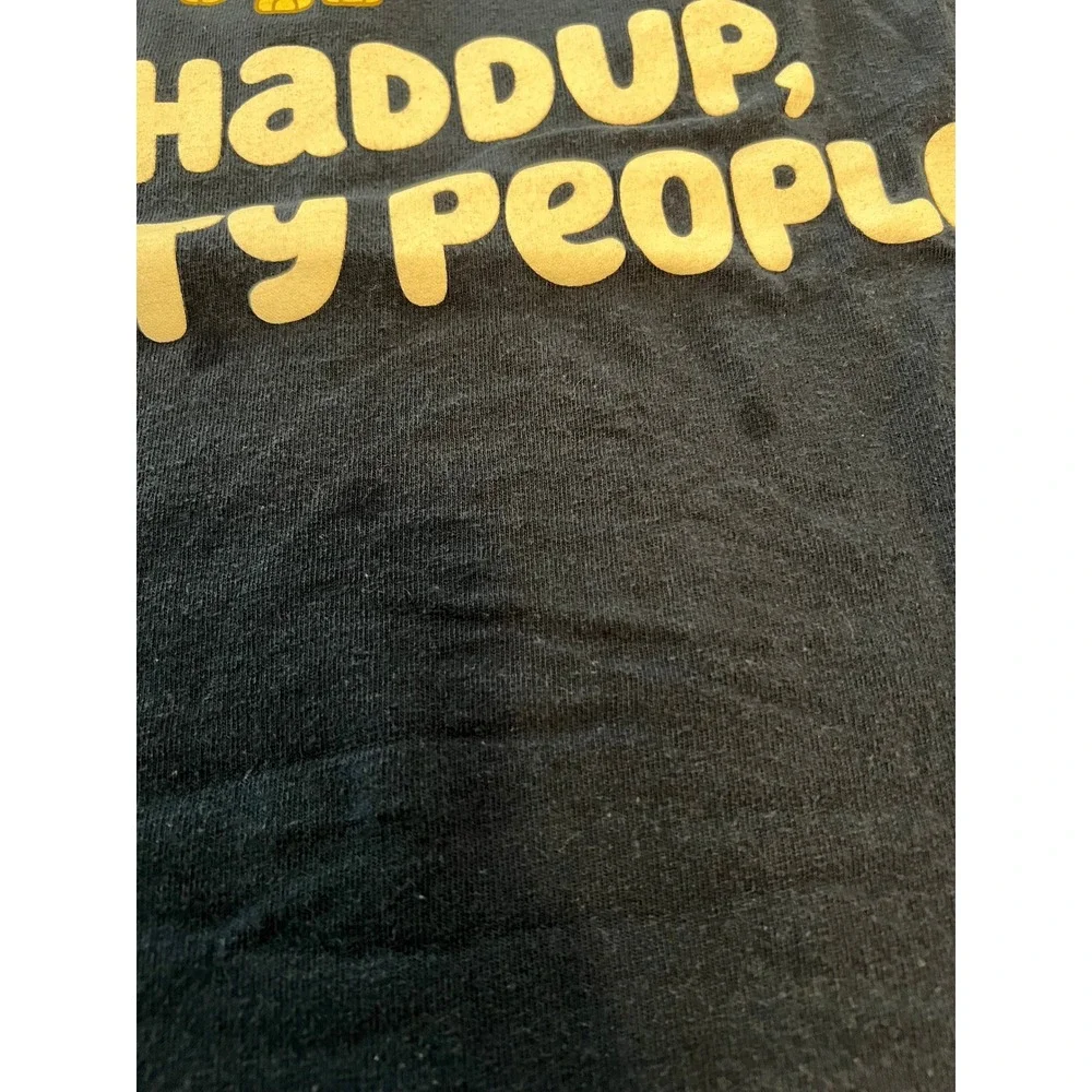 Bluey‎ Whaddup Party People Kids Navy Blue Graphic T-Shirt Size 3T Cotton